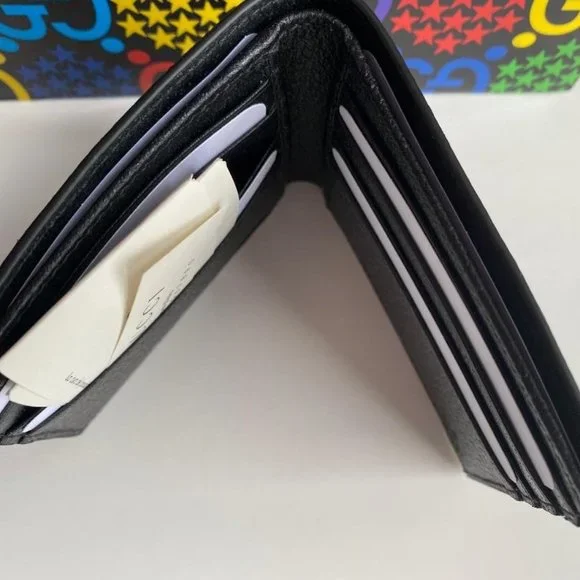Gucci new Psychedelic GG Supreme Bi-Fold Wallet - Picture 7 of 14